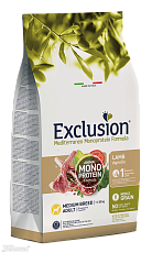 Exclusion Monoprotein Noble Grain Adult Medium (Ягненок), 1 кг развес
