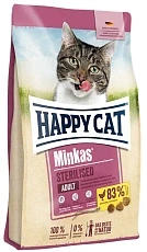 Happy Cat Minkas Sterilised (Птица), развес 1 кг