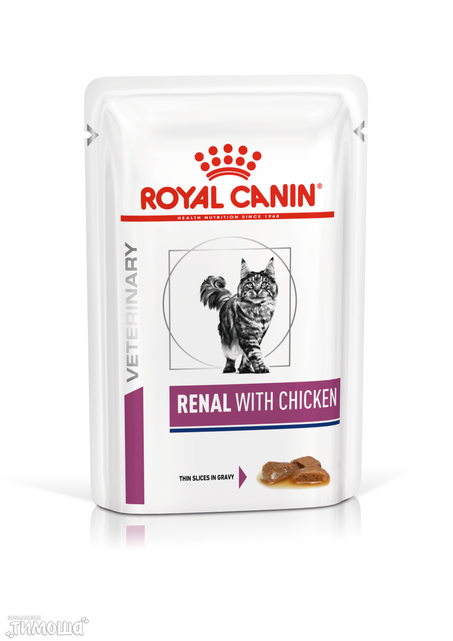 Royal Canin Renal Feline Корм диетический , соус, 85 г
