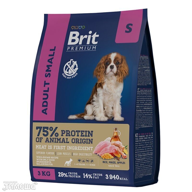 Brit  Premium Dog Adult Small, 3 кг