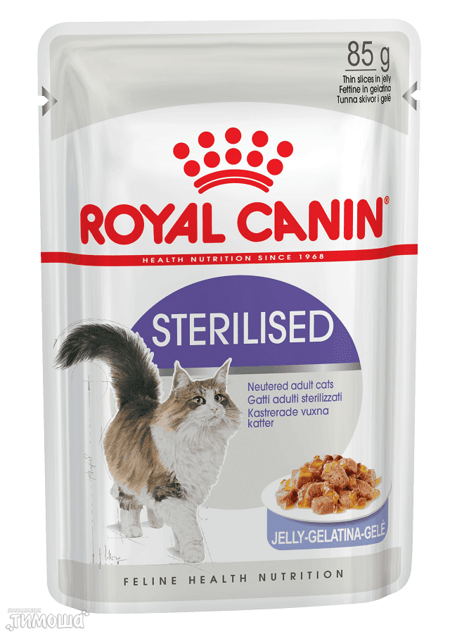 Royal Canin Sterilised для стерилизованных кошек (паштет), 85 г