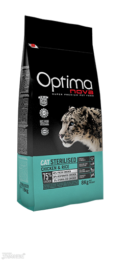 Optima Nova для стерилизованных кошек, 1 кг (развес)
