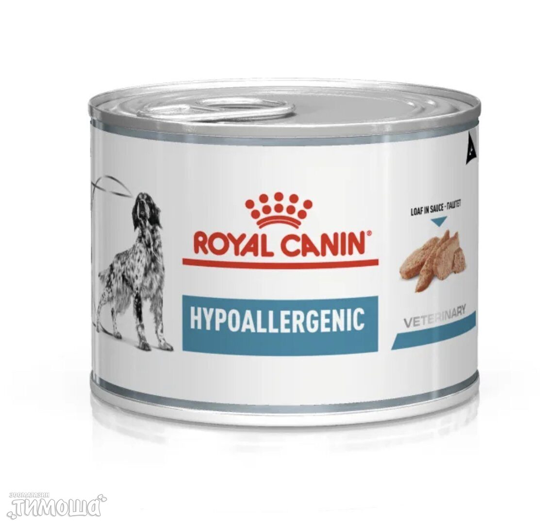 Royal Canin Hypoallergenic Canine корм влажный, 200 г
