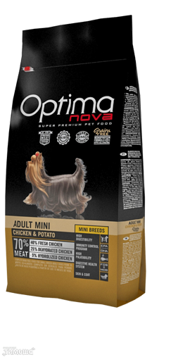 Optima Nova беззерновой,  для мелких пород  (курица, картофель), 1 кг (развес)