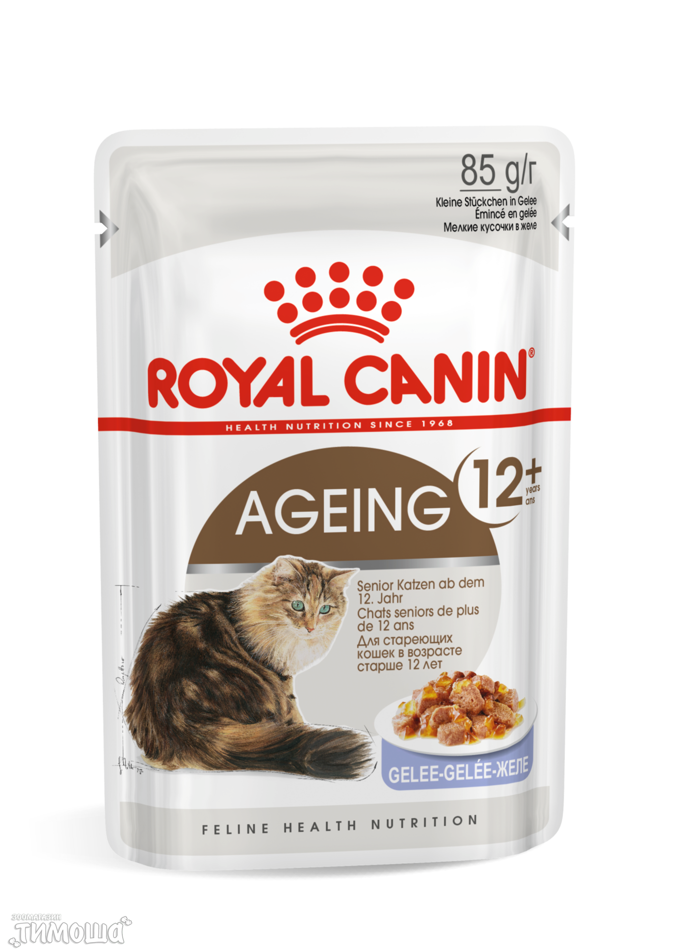 Royal Canin Ageing 12+ в желе, 85г